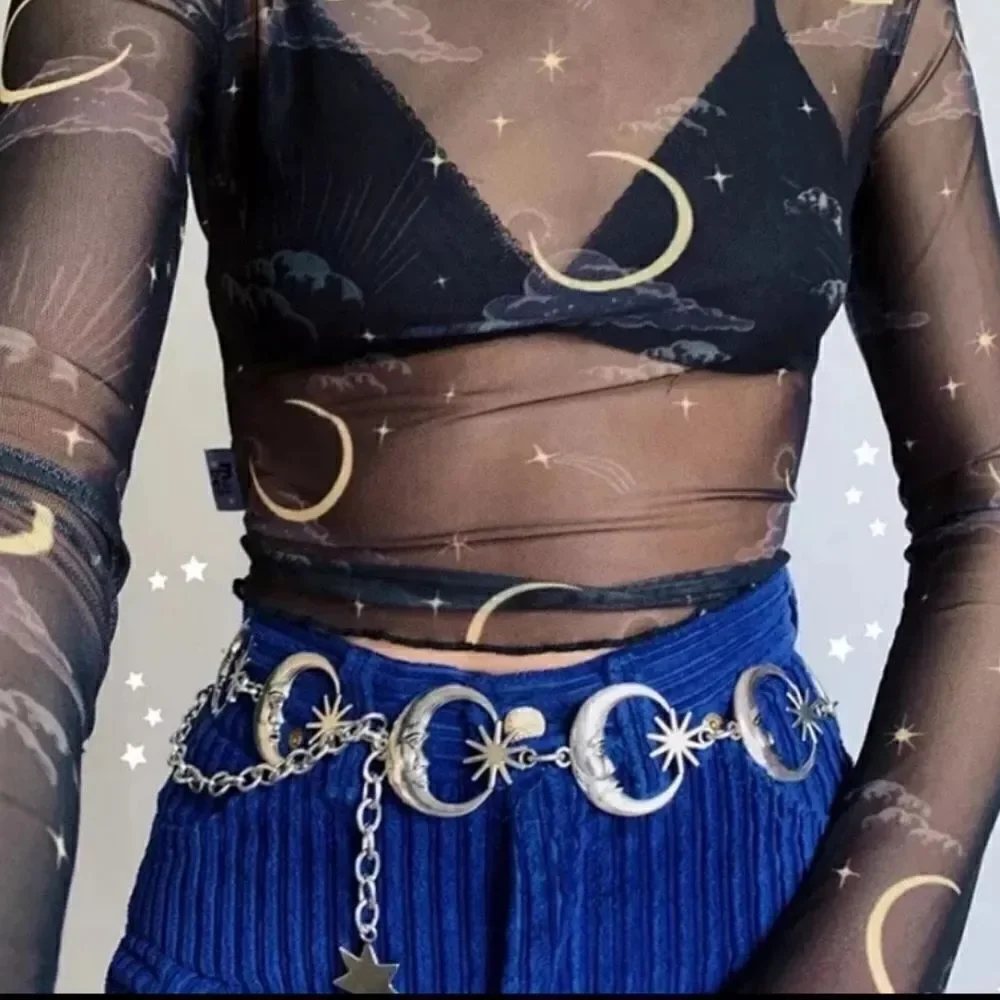 NWOT Moon & Stars Belt